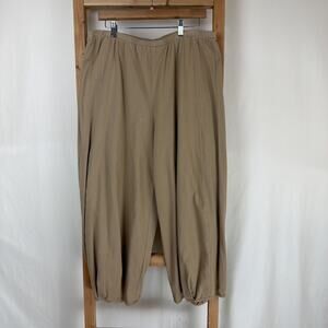 NWT Kleen Root Tucked Pant Cotton Blend Ankle SZ 3X #0811